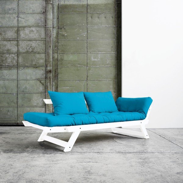 Variabilní pohovka Karup Bebop White/Horizon Blue-image-1