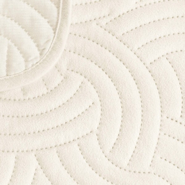 Бежово покривало за легло 220x240 cm Solange – douceur d'intérieur-image-4