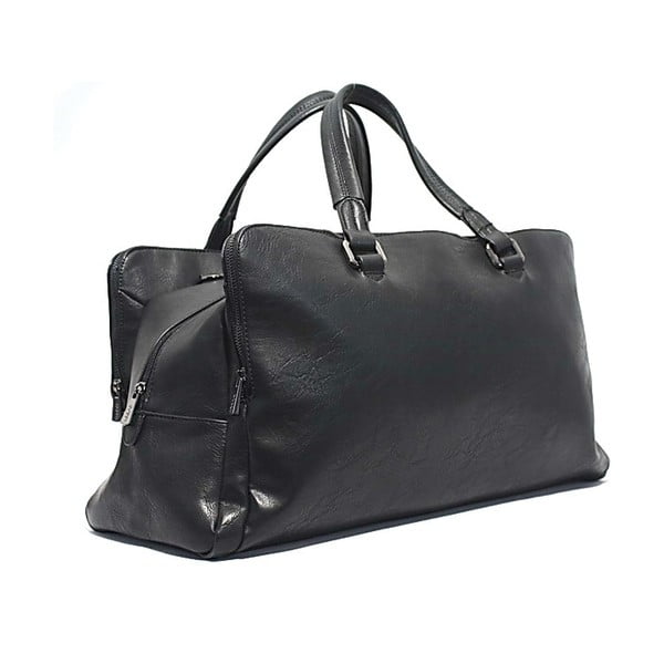 Чанта за пътуване - черна, 50x30 cm - Bobby Black