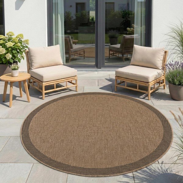 Кръгъл килим за открито и закрито ø 80 cm Timber 1402 – Ayyildiz Carpets-image-1