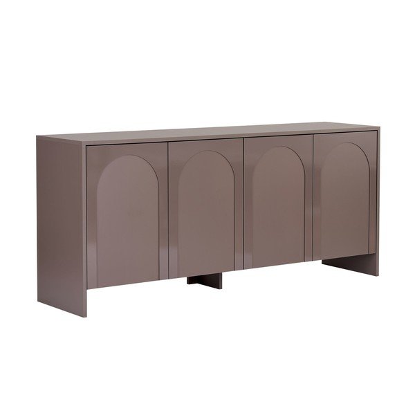 Кафяво-сив скрин 180x80x45 cm Arlen  – Kalune Design