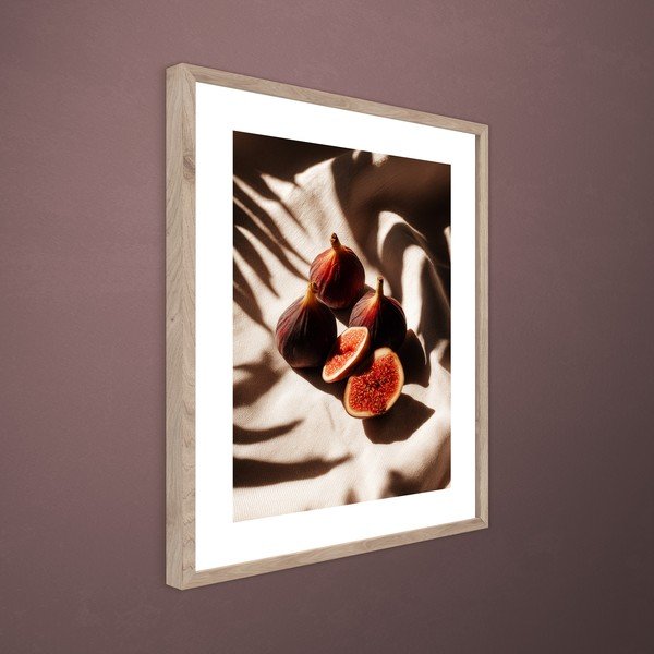 Печатна картина с включена рамка 40x50 cm Ripe Figs – Styler-image-3
