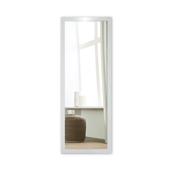 Стенно огледало с бяла рамка Ibis, 40 x 105 cm - Oyo Concept