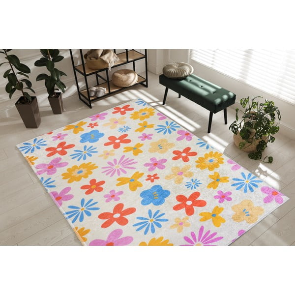 Детски килим подходящ за пране 120x180 cm Joyfull Garden – Vitaus-image-1