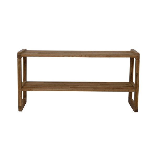 Естествена дъбова етажерка за обувки Gorgona Metro - Rowico-image-2