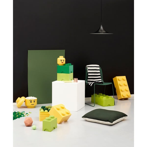 Бяла кръгла кутия за съхранение , ⌀ 12,5 cm - LEGO®-image-2