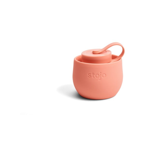 Оранжева сгъваема бутилка Бутилка кайсия, 590 ml Spring - Stojo-image-2