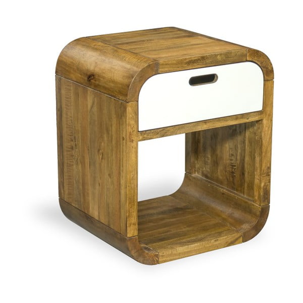 Odkládací stolek z mangového dřeva Bluebone Lounge