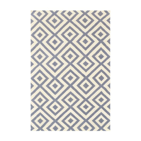 Vlněný koberec Bakero Luisa Grey, 180x120 cm