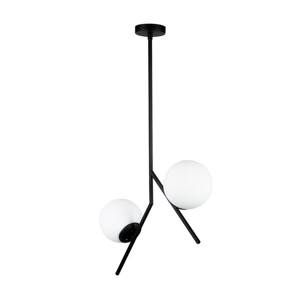 Черно висящо осветително тяло, височина 74 cm Diagonal - Squid Lighting-image-2