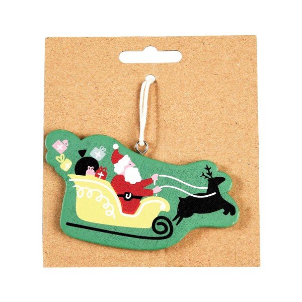 Dřevěná ozdoba na stromeček Rex London Sleigh-image-2