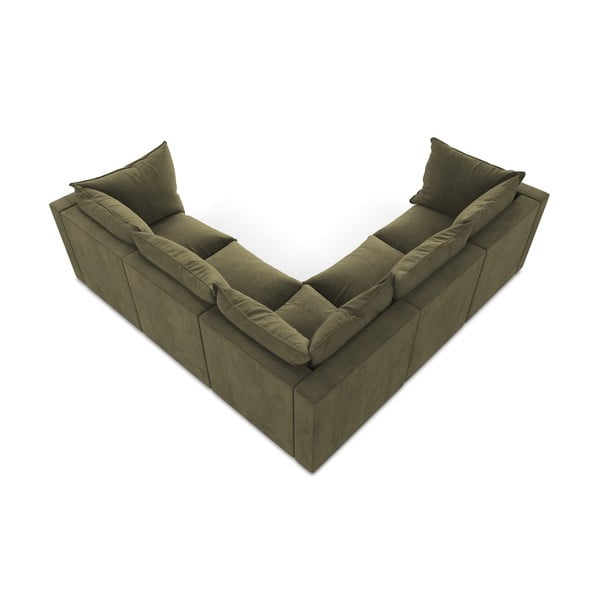 Ъглов диван в цвят каки Manao – Makamii-image-3