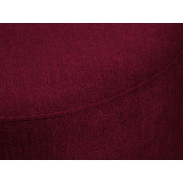 Пуф от бургундско кадифе , ø 68 cm Debbie - Mazzini Sofas-image-1