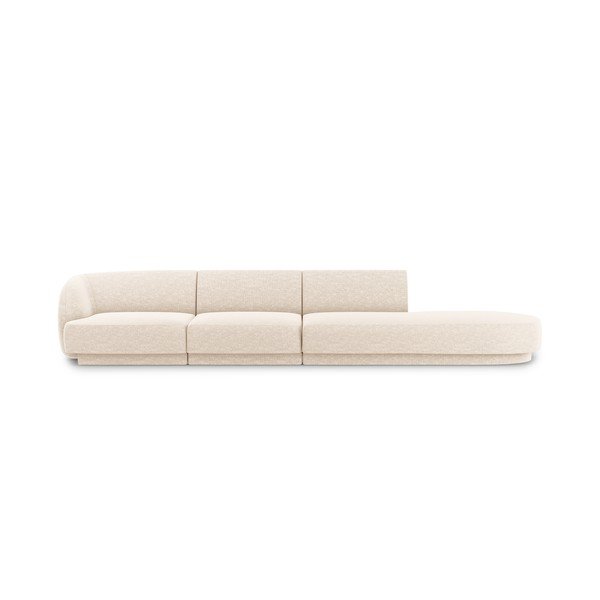 Кремав диван 302 cm Miley - Micadoni Home