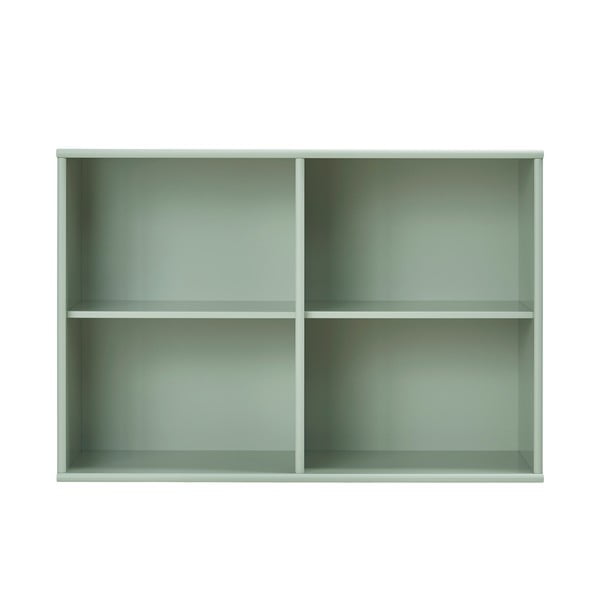 Светлозелена висяща библиотека 89x61 cm Mistral – Hammel Furniture