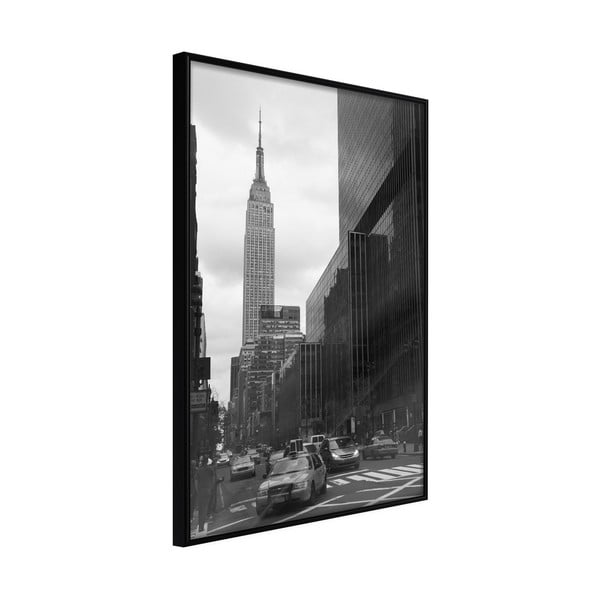 Плакат в рамка , 40 x 60 cm Empire State Building - Artgeist