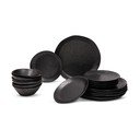 Глинен комплект за хранене 18 бр. Dark Moon – Bonami Selection