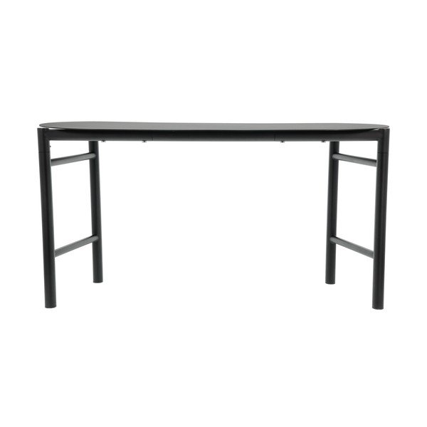 Черна градинска пейка метална Disc – Zone