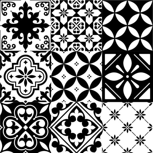 Подов стикер , 50 x 50 cm Vanesa - Ambiance-image-1