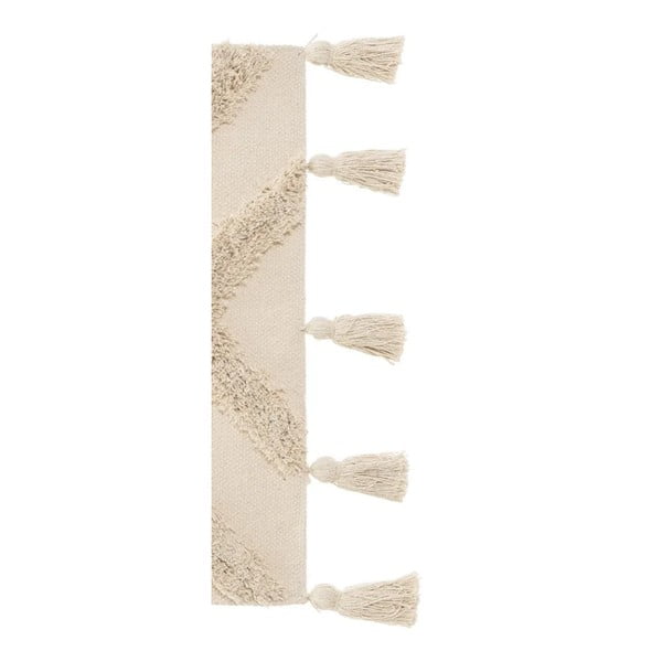 Кремав памучен килим подходящ за пране 50x80 cm – Casa Selección-image-2