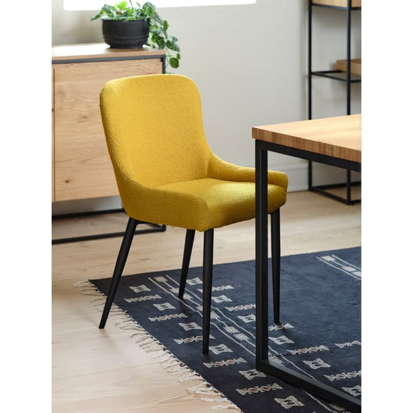 Жълт трапезен стол Ontario - Unique Furniture-image-1