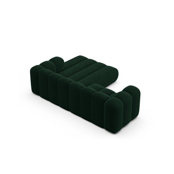 Тъмнозелен ъглов диван (десен ъгъл) Lupine – Micadoni Home-image-3