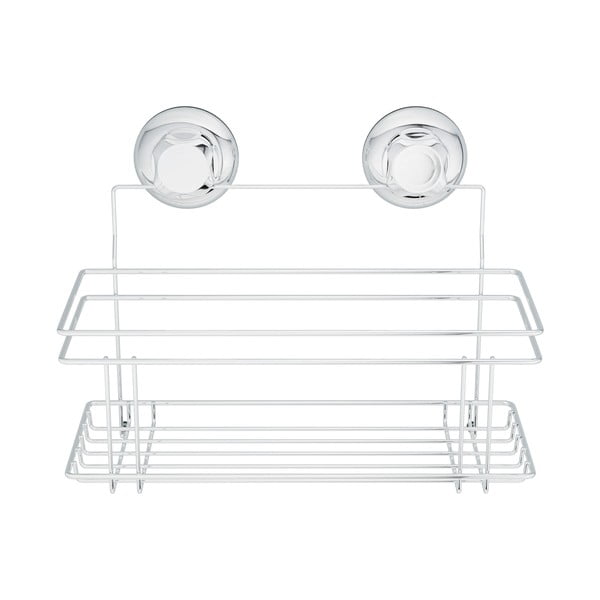 Самоносеща метална етажерка за баня в сребристо Bestlock Bath - Compactor-image-3