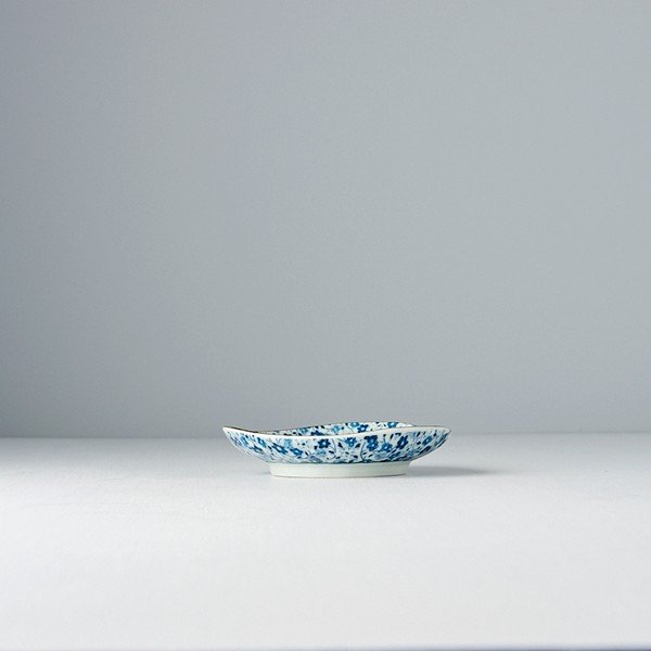 Синя и бяла керамична чиния, ø 12 cm Daisy - MIJ-image-1