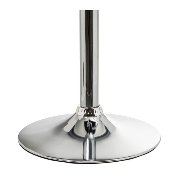 Бели бар столове в комплект от 2 бр. с регулируема височина  от имитация на кожа (височина на седалката 93 cm) – Casa Selección-image-3