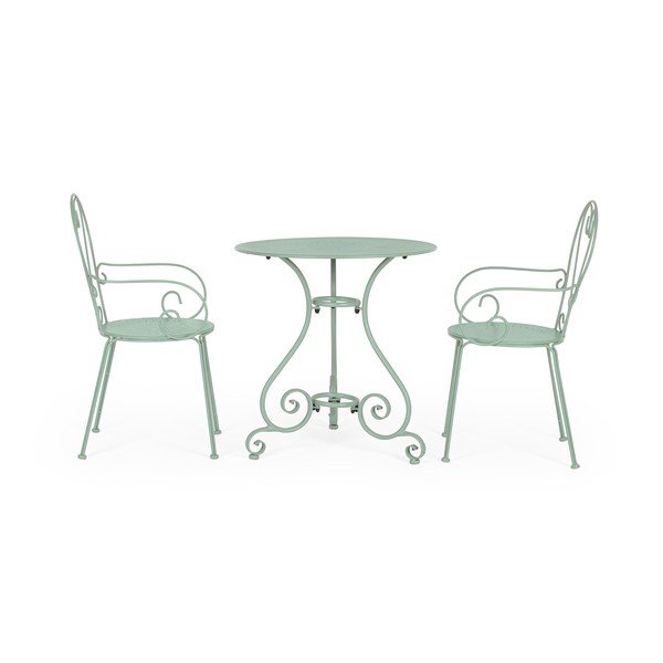 Стоманена кръгла градинска масичка ø 70 cm Etienne – Bizzotto-image-4