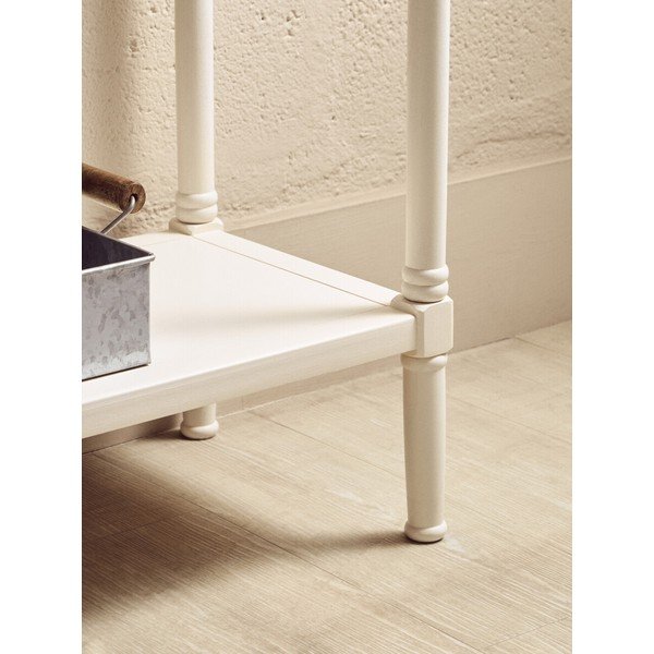 Бяла конзолна маса от масивен бор 35x91 cm Heritage – Premier Housewares-image-4