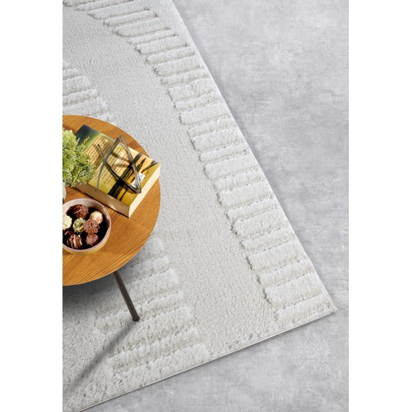 Кремав килим 120x170 cm Bartoux Cream White – Elle Decoration-image-2