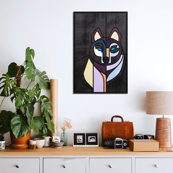 Картина 39x59 cm Wolf - Wallity-image-1