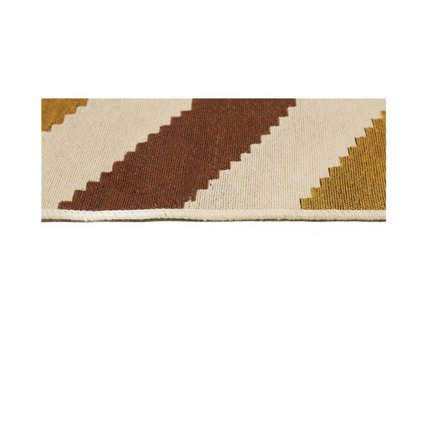 Hnědý koberec ZigZag Brown, 80 x 150 cm-image-3