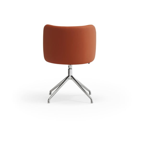 Оранжев тапициран трапезен стол Mogi – Teulat-image-3