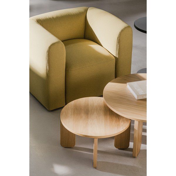 Жълто кресло Flom – noo.ma-image-3