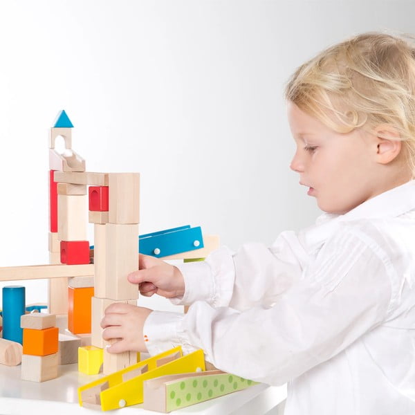 Дървена писта за топчета Marble Run – Roba-image-1