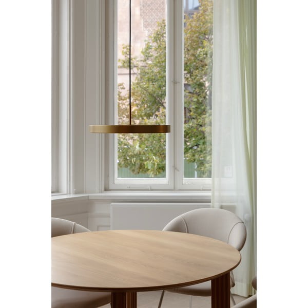 LED висящо осветително тяло с метален абажур в златист цвят ø 43 cm Asteria Medium – UMAGE-image-1