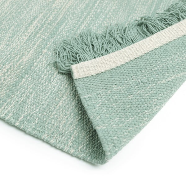 Зелено-син килим, който може да се мие, 100x150 cm Kirthy - Nattiot-image-3