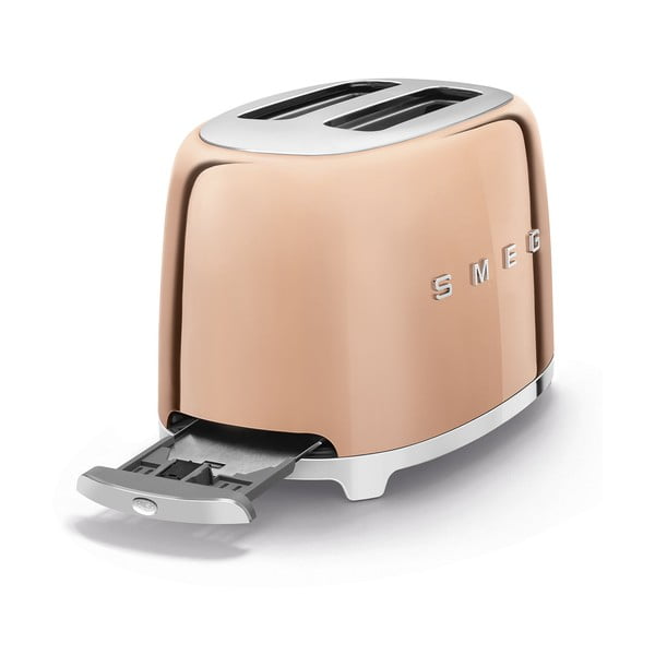 Тостер в цвят розово злато 50's Retro Style - SMEG-image-3