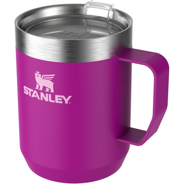 Розова термочаша от неръждаема стомана 230 ml Stay-Hot Camp Mug Violet Blossom – Stanley-image-1