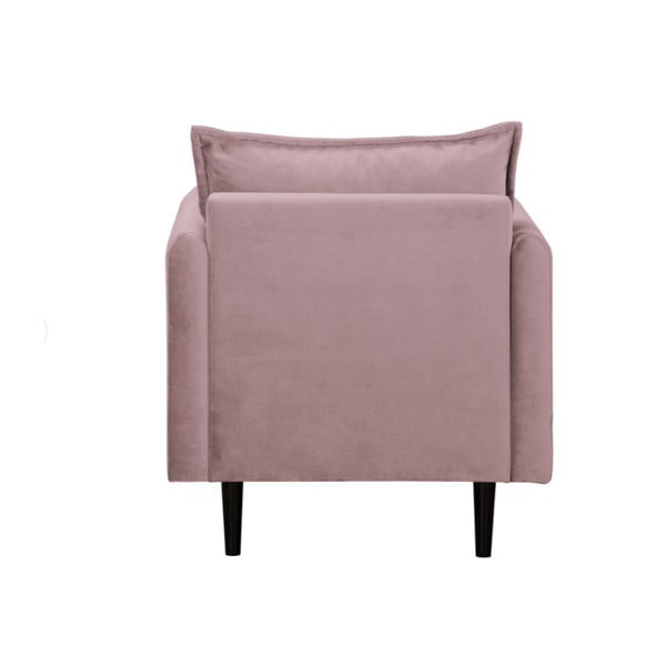 Кадифено кресло в цвят лавандула Juli – Ropez-image-3