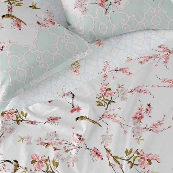 Памучен чаршаф , 140 x 200 cm Sakura - Happy Friday Basic-image-4