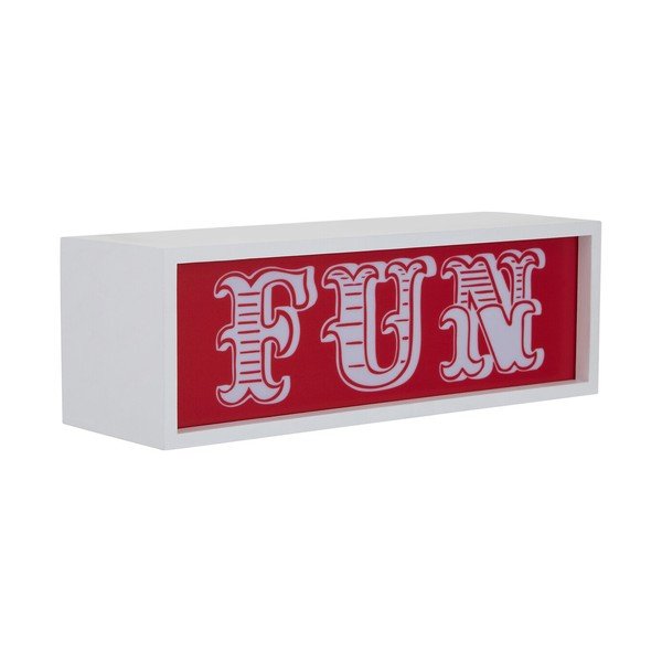 Червена светлинна декорация на батерии Fun – Premier Housewares-image-3