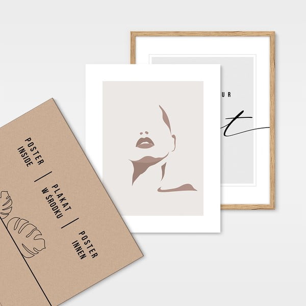 Картини в комплект 3 бр. 42x52 cm – knor-image-1