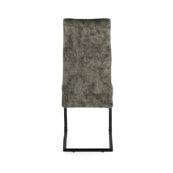 Зелен тапициран трапезен стол Thelma – Bizzotto-image-4