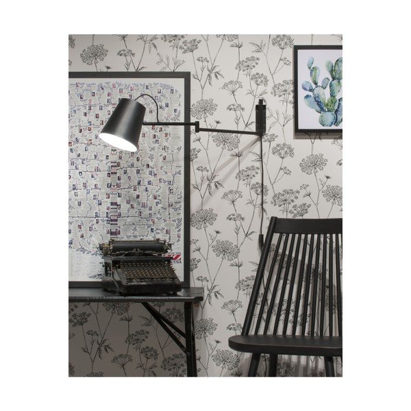 Черна стенна лампа Brisbane - it's about RoMi-image-2