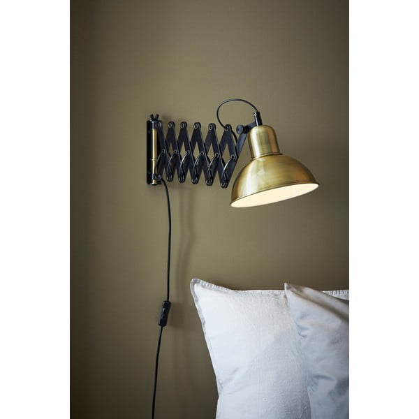 Стенна лампа златна Riggs – Markslöjd-image-1