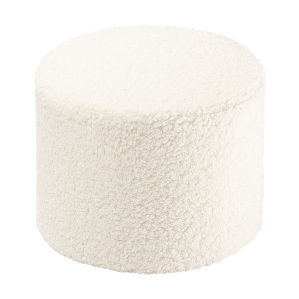 Кремав детски пуф от букле – Wigiwama