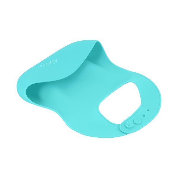 Син силиконов лигавник с джоб Лигавник - Kindsgut-image-2